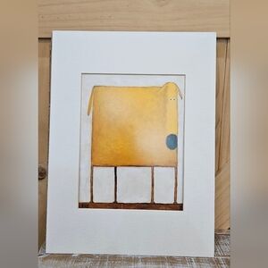 Daniel Kessler | Square Dog Series 1 Of 4 Matted Print